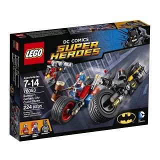 Lego Heroes Batman Harley Gotham City Cycle Chase 76053 Box Set Dc Comics
