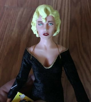 NWT 1990 Dick Tracy 9” Breathless Mahoney Madonna Figure Doll By Applause 3