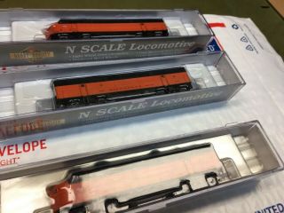 Life Like N Scale Locomotives.  Milwaukee.  A.  B.  C