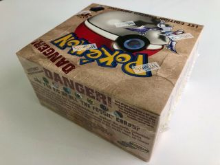 Factory Pokemon Fossil 1st First Edition Booster Box - 3