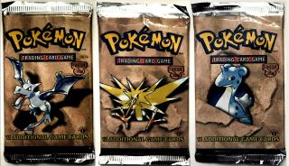 Pokémon Fossil 1999 First Edition 36 Booster Packs Factory Us Ver.