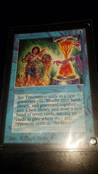 Magic The Gathering - Timetwister - Collector 