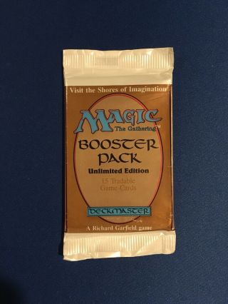 Unlimited Booster Pack - Mtg Factory 1993