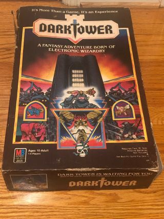 1981 Milton Bradley Dark Tower Board Game Box Only No Contents