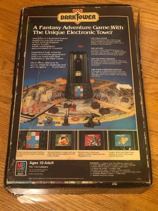 1981 Milton Bradley DARK TOWER Board Game BOX ONLY No Contents 2