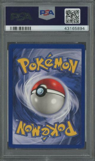 1999 Pokemon Game 1st Edition 4 Shadowless Holo Charizard PSA 8 NM - MT 