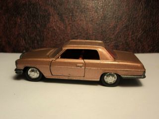 Schuco Modell 1:66 Mercedes - Benz 250 Ce Brown - Gold Loose No.  820 Germany