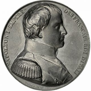 [ 550824] France,  Medal,  Les Rois De France,  Napoléon Ier,  Caqué,  Ms (63),  Tin