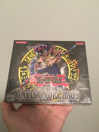 Yugioh Invasion Of Chaos 1st Edition Booster Box