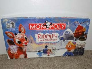 Monopoly Rudolph The Red Nosed Reindeer Complete