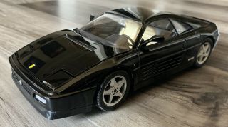 1:18 Mira Ferrari 348 Hard Top Die - Cast Car - Black