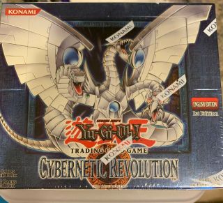 Yugioh Cybernetic Revolution Booster Box 1st Edition