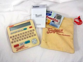 Franklin Scr - 226 The Offical Scrabble Players Dictionary,  Electronic,