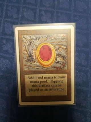 Mox Ruby Unlimited Mtg Power 9 Magic The Gathering Pack Fresh