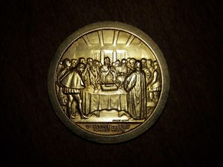 1959 Bronze Medal - First Synod Of The Reformed Church In France - Bovy/louise
