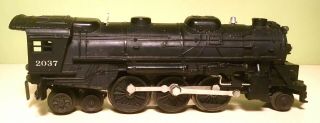 Lionel 2037 Steam Locomotive And 6026W Whistle Tender And 1130T Tender 3