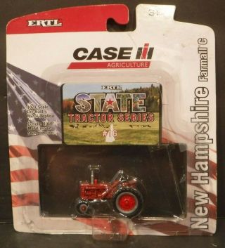 Case Ih State Tractor Series 16 Hampshire Farmall C Diecast 1/64th Scale