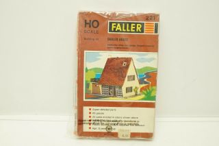 Faller Ho Scale Gabled House Building Kit Item 221 B5