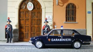 Carabinieri 1/43 Alfa Romeo Alfetta 1.  8 Minichamps Missing Antenna