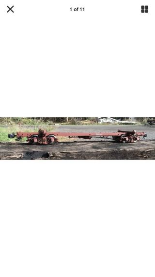 Ams Accucraft 1:20.  3 F Scale Logging Car Swayne 55