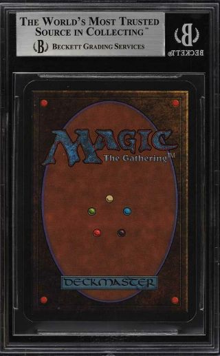 1993 Magic The Gathering MTG Alpha Mox Pearl R A BGS 9 (PWCC) 2