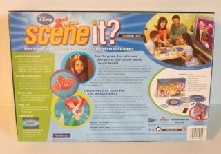 DISNEY Scene It - 2nd Edition - Dvd Game Board - Complete / LN 2