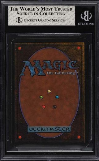 1993 Magic The Gathering MTG Alpha Braingeyser R B BGS 7.  5 NRMT,  (PWCC) 2
