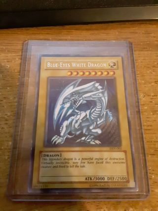 Yu - Gi - Oh Blue Eyes White Dragon Dds - 001 Dark Duel Stories