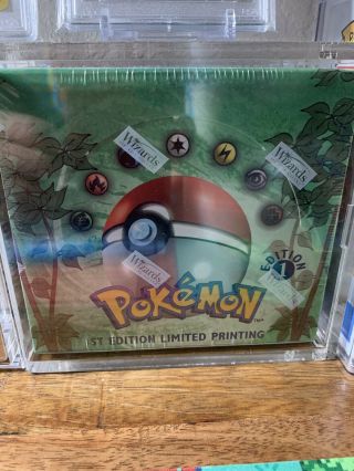 Pokemon 1999 1st Edition Jungle Booster Box Wotc