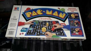 Vintage Dutch Board Game Mb Milton Bradley Pac Man Pac - Man 100 Complete 1982