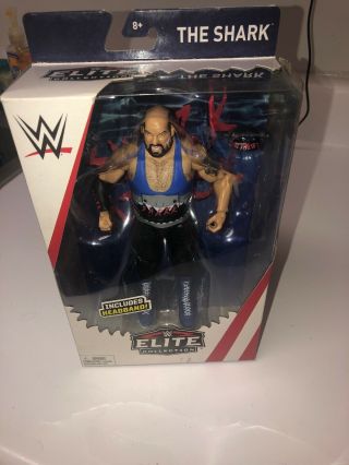 Wwe Wrestling Elite The Shark Exclusive Action Figure Wcw Rare