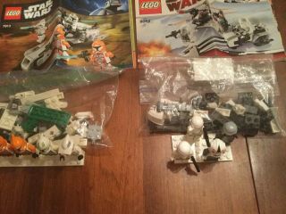 Lego Star Wars Clone Trooper Battle Pack 7913 and Snow Trooper Battle Pack 8084 3