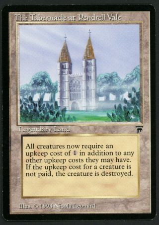 1x English The Tabernacle At Pendrell Vale Mtg Legends - Kid Icarus -