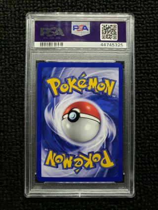 1st Ed Base Set Booster Pokemon Mewtwo PSA 9 Thick Stamp Regrade as a 10 2