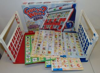 Guess Who? Extra Electronic Game by Milton Bradley 2008 Complete 3