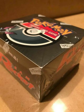 Factory Pokemon Team Rocket Booster Box - 3