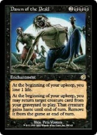 Dawn Of The Dead Foil X 1 (torment) Mtg (light Play) Ready To Ship
