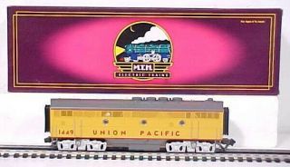Mth 20 - 2055 - 3 Union Pacific Powered B Unit Diesel Locomotive Ln/box