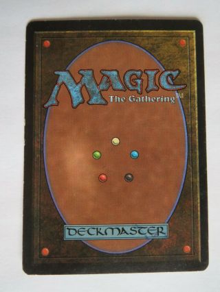 1993 Magic The Gathering MTG Beta Time Vault 2