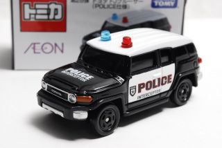 Tomica Aeon Tuning Car Series 28 Toyota Fj Cruiser (police Spec) 1:55 Toy Car