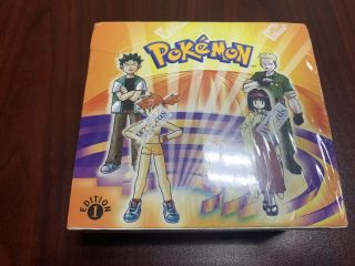 1st Edition Pokemon Gym Heroes Trading Card Game 36 Pack Booster Box Wotc