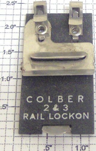 Colber 2 & 3 O & S Gauge Track Power Lockons (190)