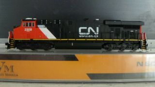 N Scale Fox Valley Models 70306 Canadian National Es 44dc Locomotive Cn 2309