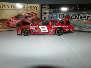 1/24 Dale Earnhardt Jr 8 Budweiser / Fathers Day 2004 Action Nascar Diecast