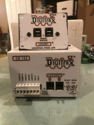Digitrax Db150 Command Station/booster With Universal Panel Up5