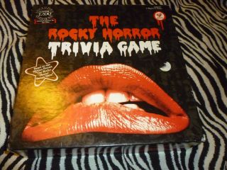 The Rocky Horror Trivia Game - Opened Box Unplayed