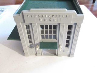 Vintage Plasticville - Bank Kit - Glued - 0/027 - M39