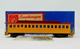 Vintage Samhongsa Ho St106 St.  Paul/pacific Brass Coach Painted W/couplers