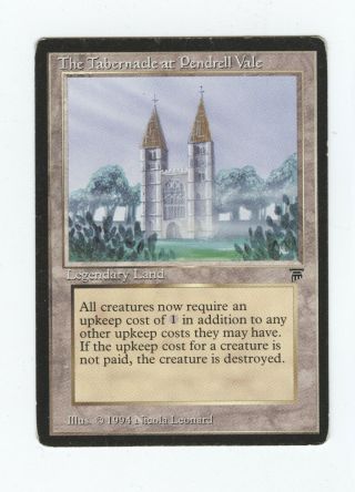 Mtg Magic The Tabernacle At Pendrell Vale X1 English Legends