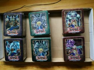 Yugioh 2002 Complete Tin Set Factory Extremely Rare Last Set